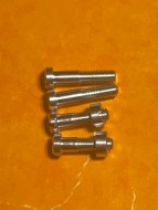Cartridge Headshell Mounting Screws  set of 4 with Nuts