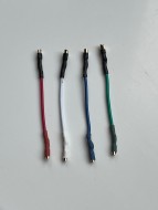 Cartridge Headshell connection wires set of 4
