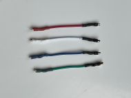 Cartridge Headshell connection wires set of 4