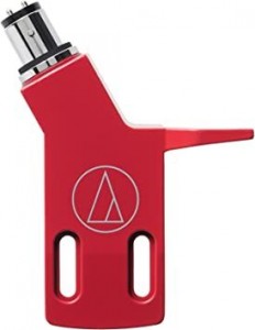 AT-HS3 RED  Alloy Offset Angled lightweight  Headshell for AT-LP3 