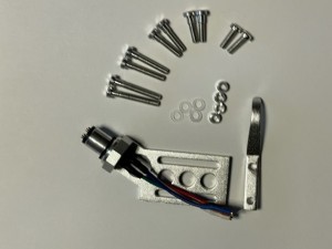 Silver Alloy Offset Angled lightweight  Headshell (SME style connection)