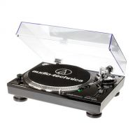 AT-LP-120USB BLACK Professional 3 speed Direct Drive Turntable with Cartridge